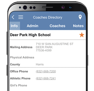 Coaches Directory Free APP